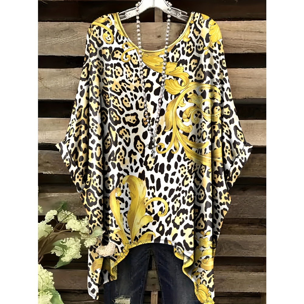 Women's Fashion Animal Print T - Women Formal Wear Trends ulasan dan harga