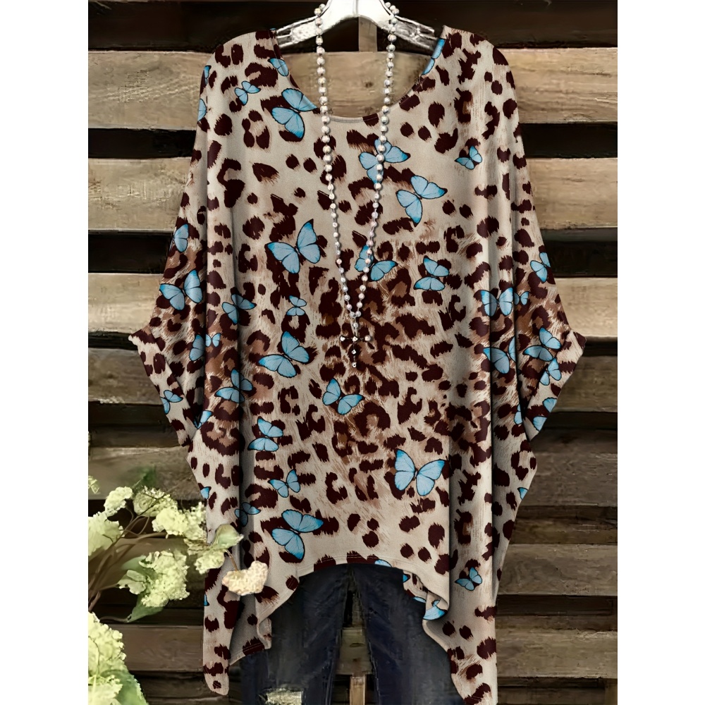 Women's Fashion Animal Print T - Women Formal Wear Trends ulasan dan harga